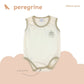 PEREGRINE CIRQUE BEBE SLEEVELESS ONESIE 2 IN 1 PACK FOR NEWBORN (0-6 MOS)