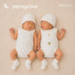 PEREGRINE SILLY GOOSE SLEEVELESS ONESIE 2 IN 1 PACK FOR NEWBORN (0-6 MOS)