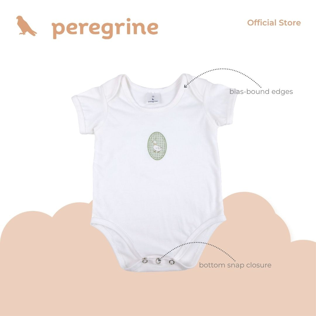 PEREGRINE SILLY GOOSE ONESIE AND SHORTS SET FOR NEWBORN (0-6 MOS)