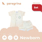 PEREGRINE SILLY GOOSE SHIRT AND SHORTS SET FOR NEWBORN (0-6 MOS)