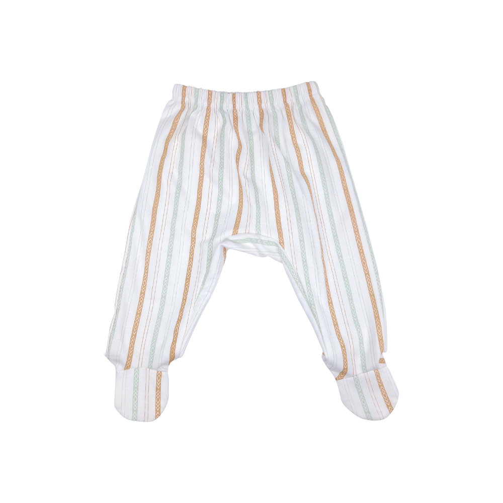 HABI ONESIE & FOOTED PANTS FOR NEWBORN (0-6 MONTHS)