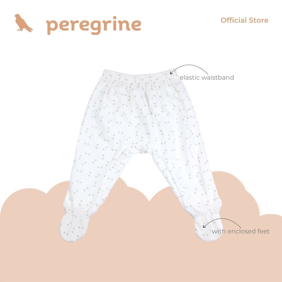 PEREGRINE SILLY GOOSE ONESIE AND FOOTED PAJAMA SET FOR NEWBORN (0-6 MOS)