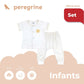 PEREGRINE SILLY GOOSE SHIRT AND PAJAMA SET FOR NEWBORN (0-6 MOS)