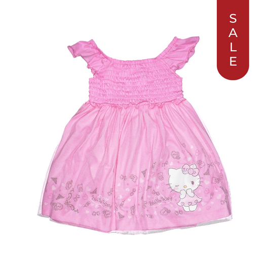 HELLO KITTY SMILE DRESS FOR TODDLERS