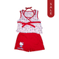 HELLO KITTY BEARHUG SLEEVEDLESS ROMPER FOR TODDLERS