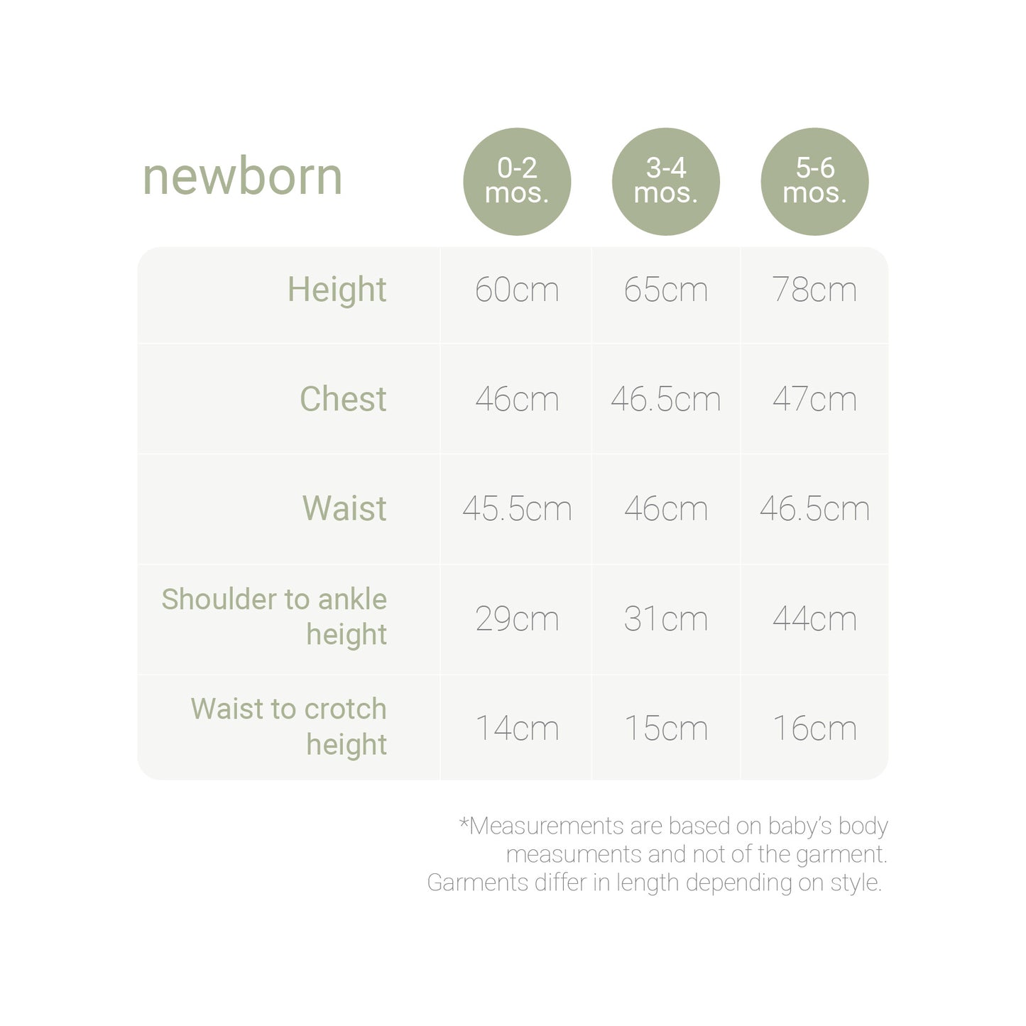 HABI 2IN1 SHORTS FOR NEWBORN (0-6 MONTHS)