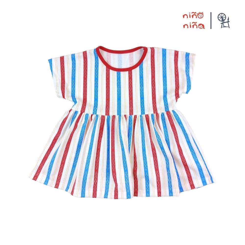 NIÑO NIÑA TAPISERYA DRESS WITH BLOOMER SHORTS FOR TODDLERS 1-4 YEARS OLD