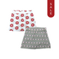 ICE CREAM & DOUGHNUTS 2IN1 SKORT FOR TODDLERS (1-3 YRS OLD)