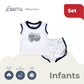 OCEAN DRIVE TANK TOP AND SHORTS BASIC SET FOR INFANT BOYS (3-12 MOS)