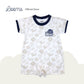 OCEAN DRIVE ROMPER WITH BONNET BASIC SET FOR INFANT BOYS (3-12 MOS)