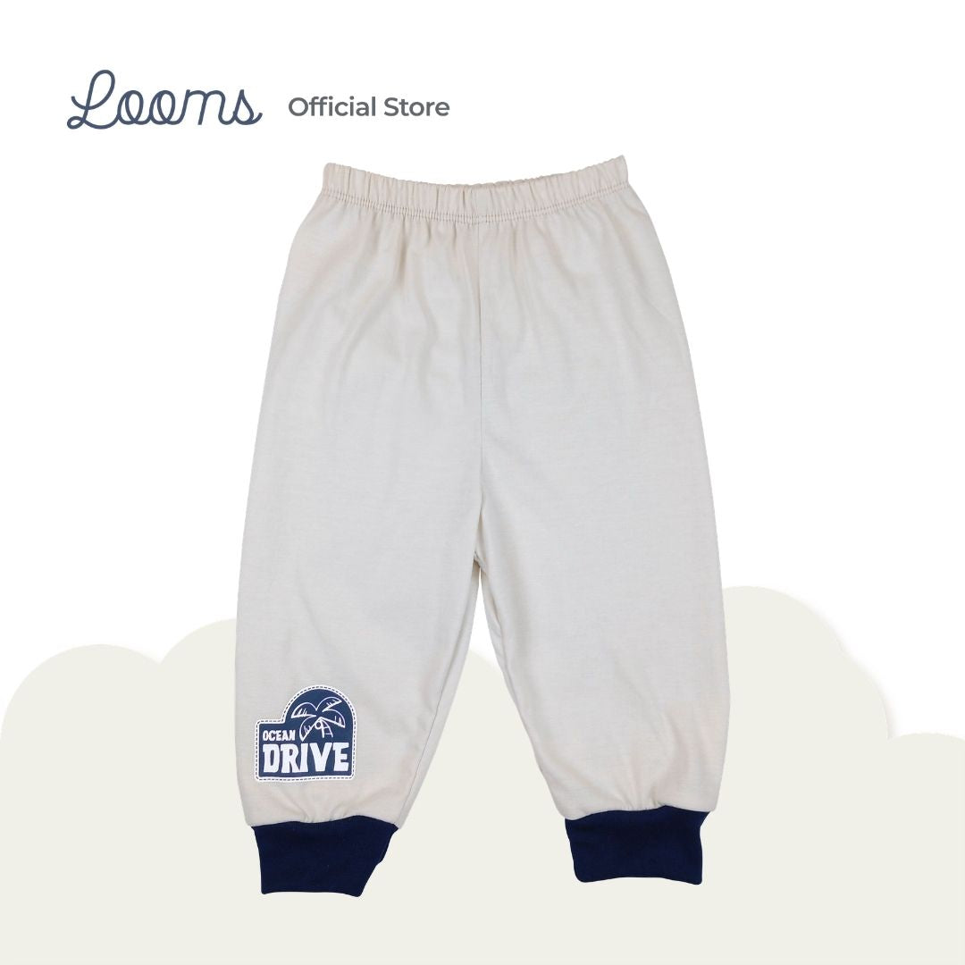 OCEAN DRIVE LONG SLEEVED TOP AND PAJAMA BASIC SET FOR INFANT BOYS (3-12 MOS)