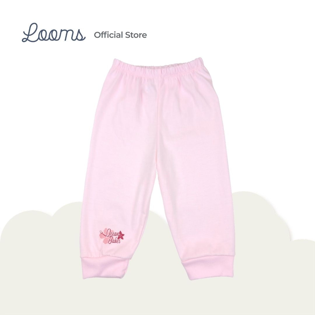 OCEAN DRIVE LONG SLEEVED TOP AND PAJAMA BASIC SET FOR INFANT GIRLS (3-12 MOS)