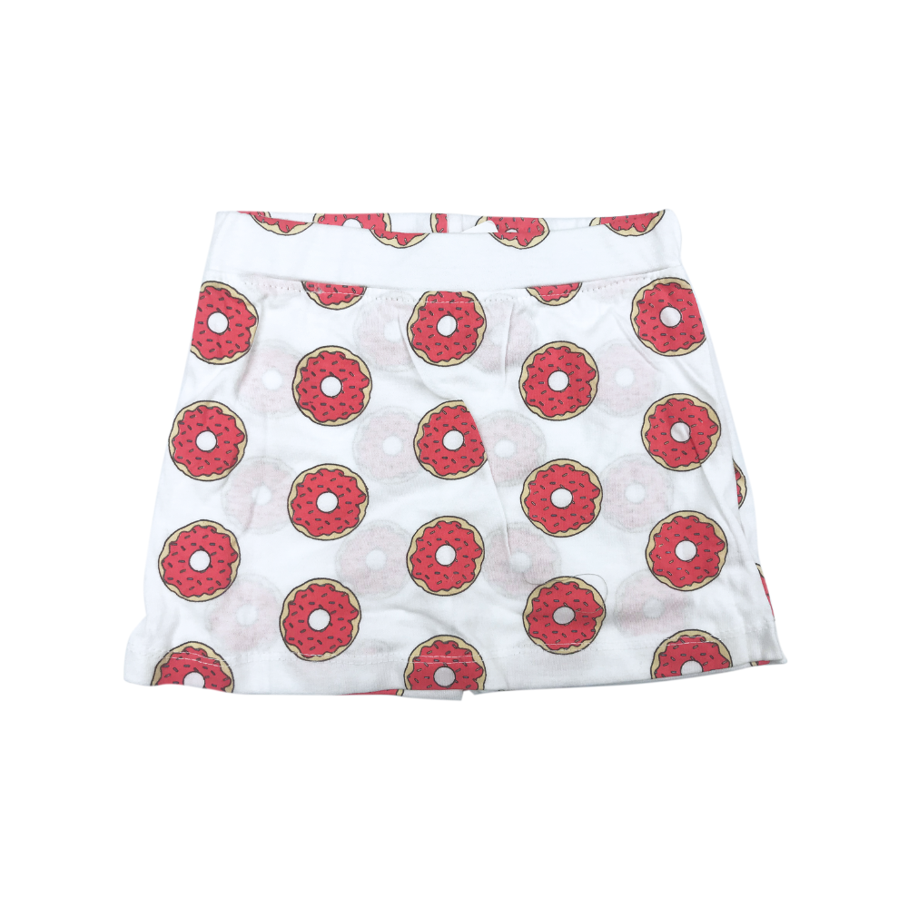 ICE CREAM & DOUGHNUTS 2IN1 SKORT FOR TODDLERS (1-3 YRS OLD)