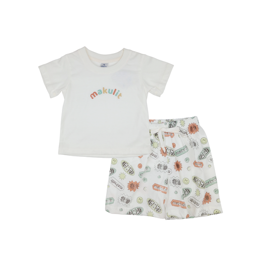 MAKULIT TSHIRT AND SHORTS FOR INFANTS (3-12 MONTHS)