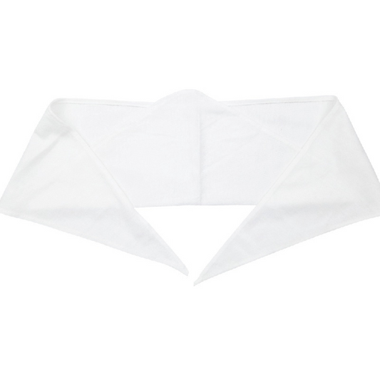 BASIC WHITE TRIANGULAR BINDER