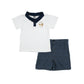 KALESA COLLARED SHIRT AND SHORTS FOR TODDLERS (1-4 YRS OLD)