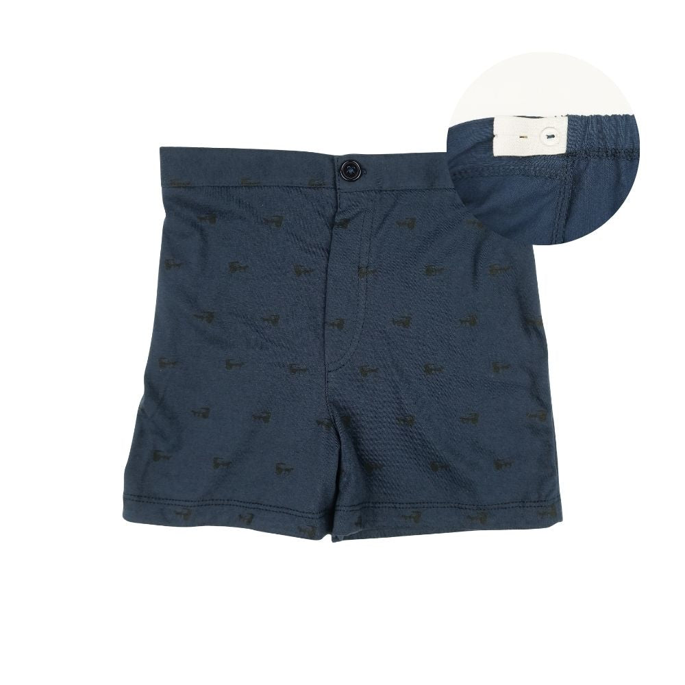 KALESA COLLARED SHIRT AND SHORTS FOR TODDLERS (1-4 YRS OLD)