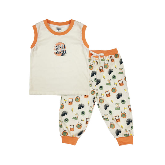 LARO TANK TOP AND JOGGER FOR TODDLERS (1-4 YRS OLD)