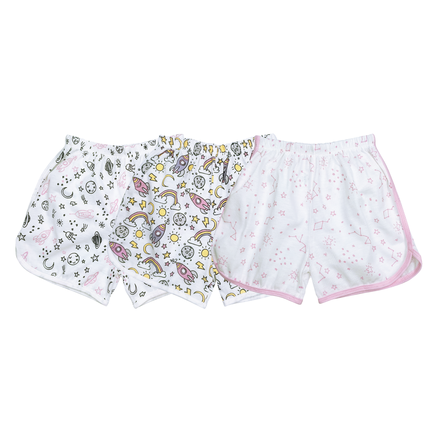 SPACE KIDS 3IN1 SHORTS FOR TODDLERS