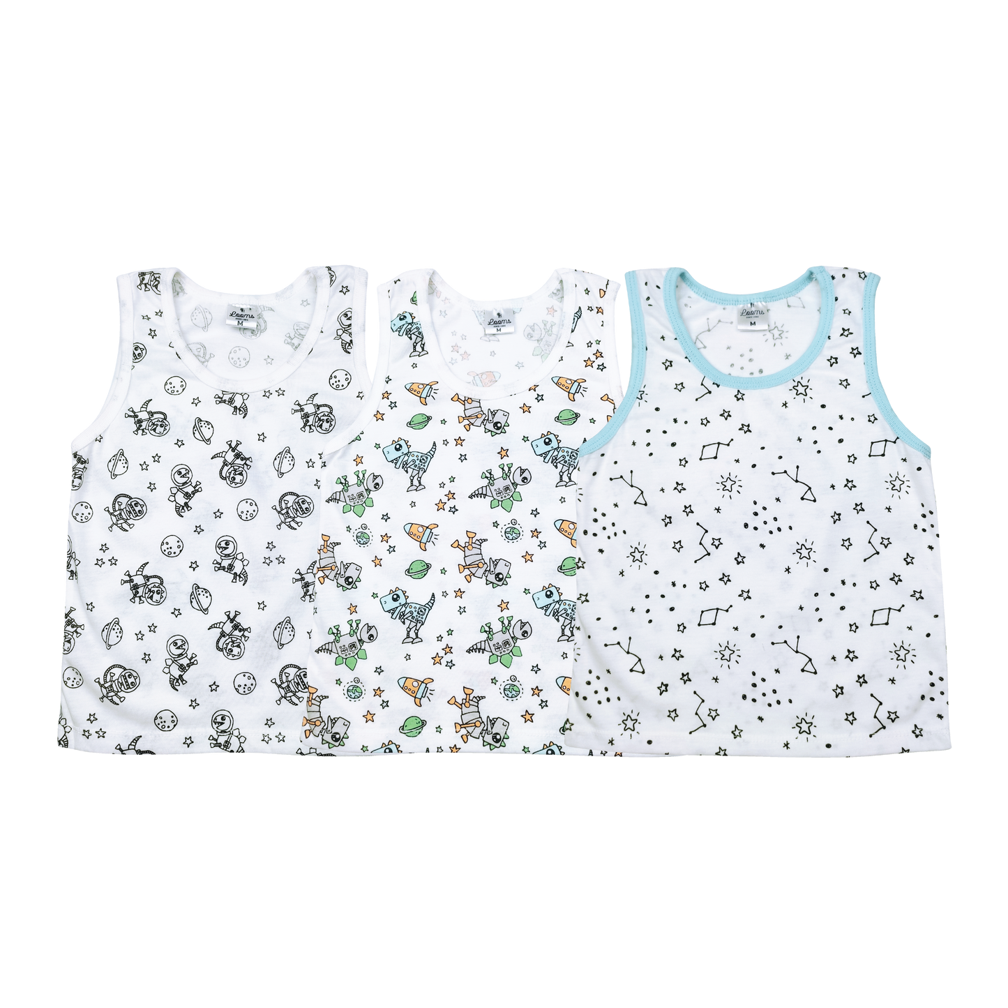 SPACE KIDS 3IN1 SANDO FOR TODDLERS