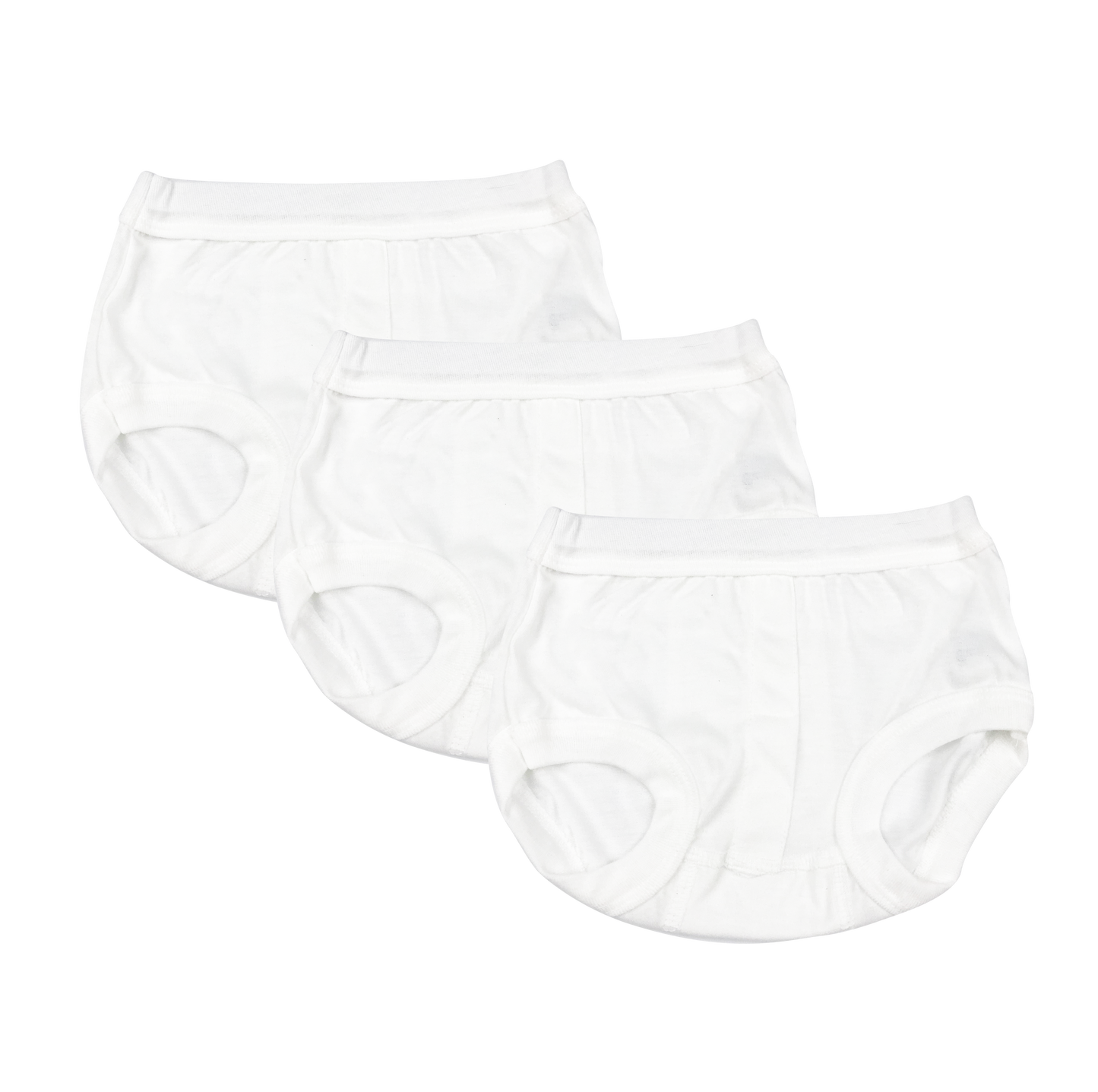 BASIC WHITE 3IN1 BRIEF FOR NEWBORN