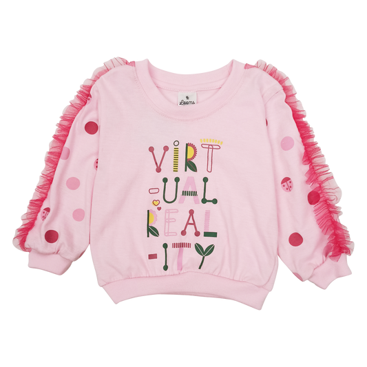 TECHNO FLORA SWEATER FOR INFANTS