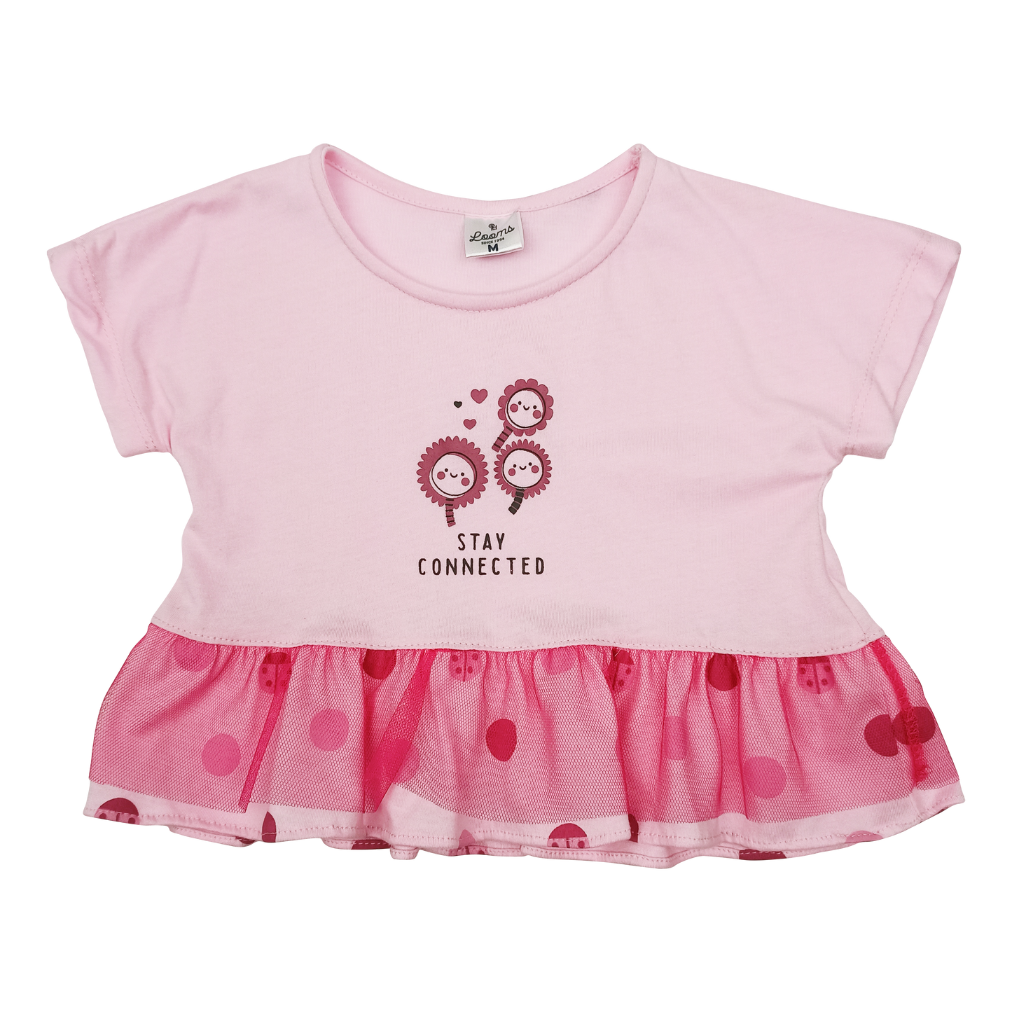 TECHNO FLORA BLOUSE FOR INFANTS