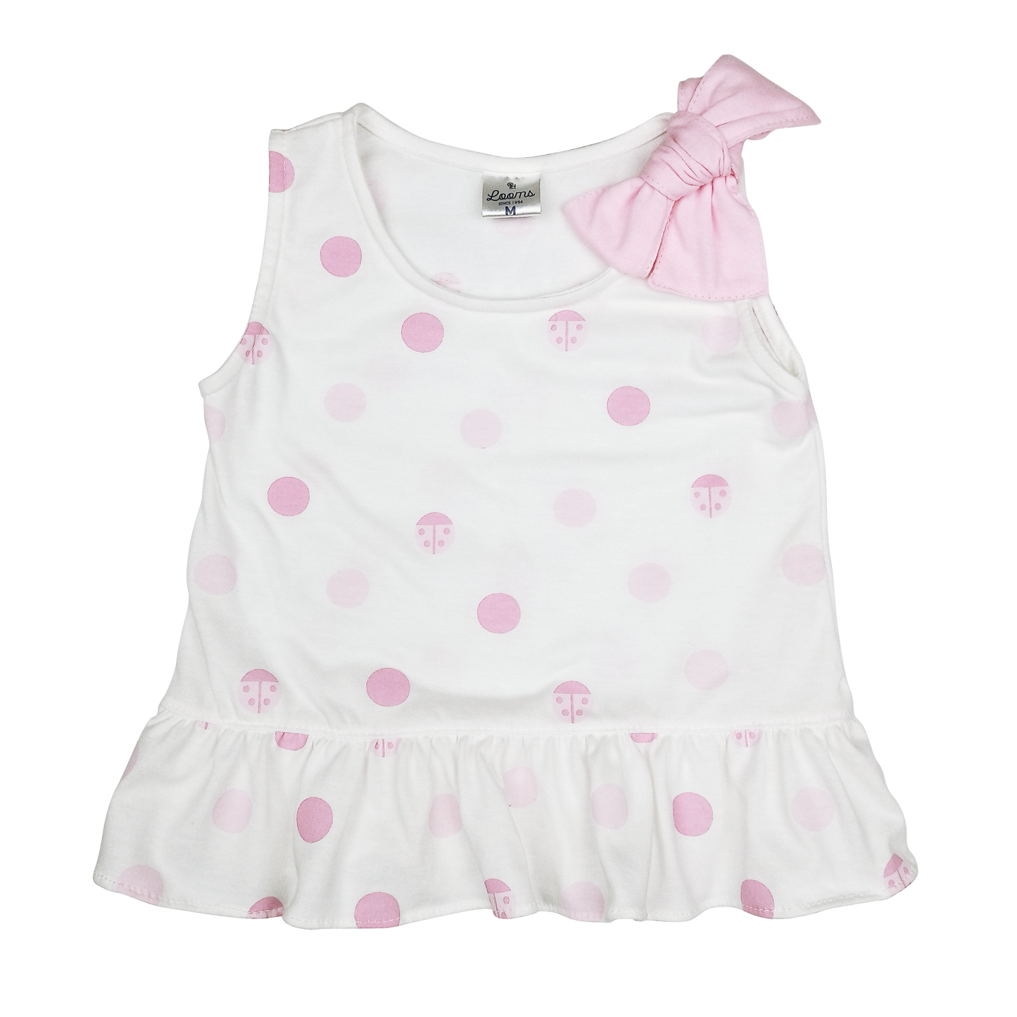 TECHNO FLORA RIBBON TOP SANDO FOR INFANTS