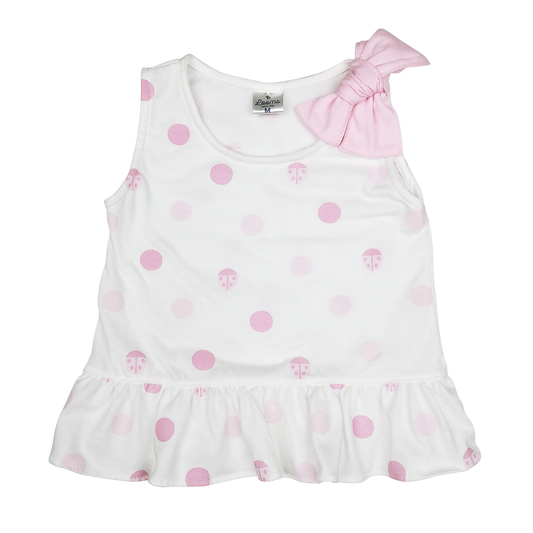 TECHNO FLORA RIBBON TOP SANDO FOR INFANTS