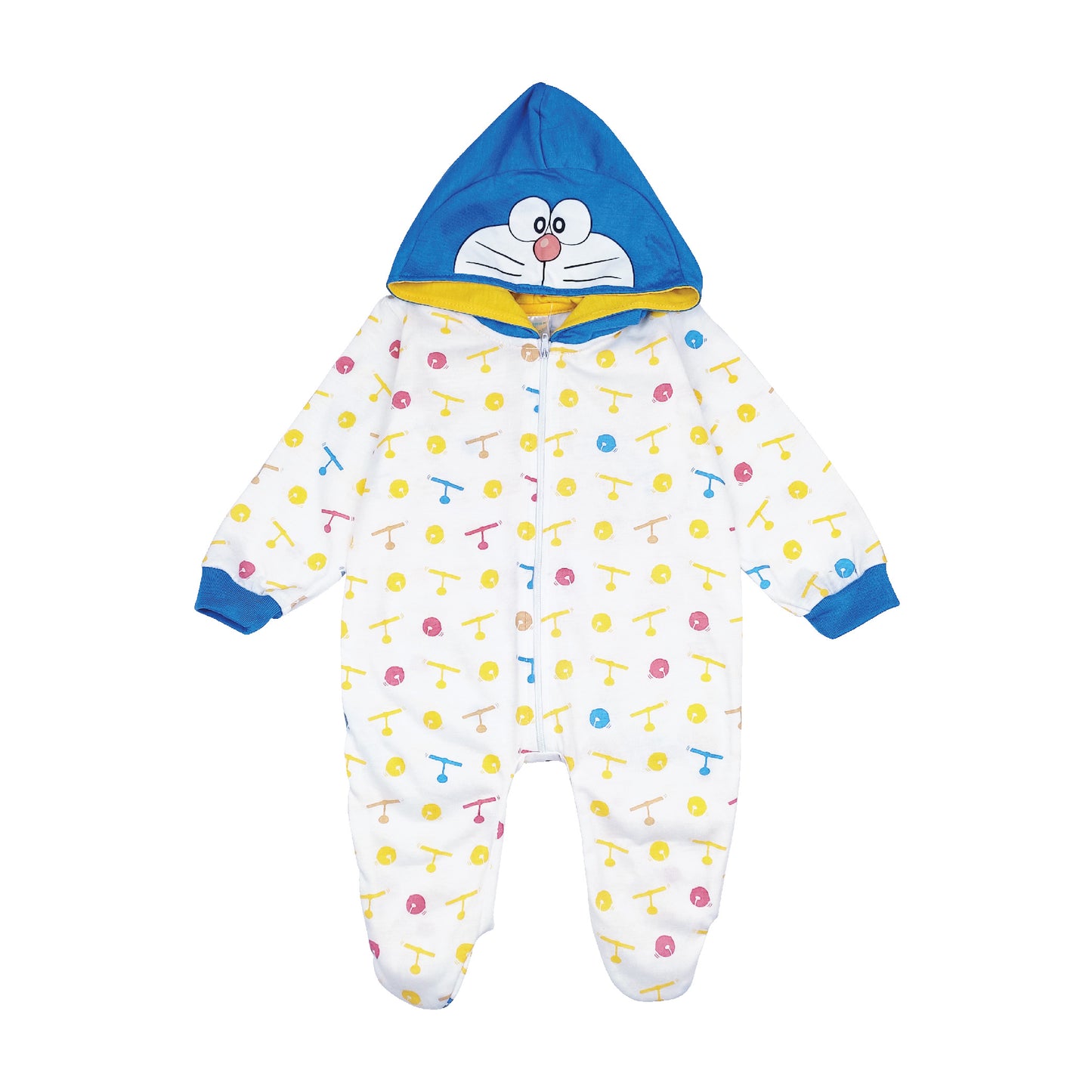 DORAEMON TAKECOPTER HOODED FROGSUIT FOR NEWBORN