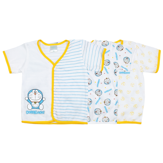 DORAEMON BLAST 3IN1 SHORTSLEEVED BUTTONED DOWN SHIRT FOR NEWBORN