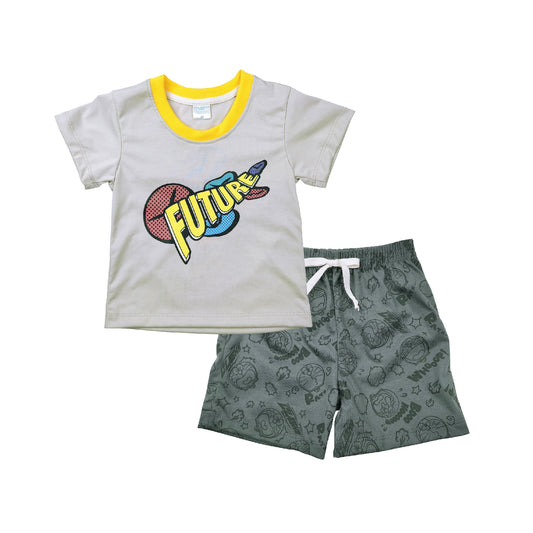 DORAEMON FUTURE T-SHIRT & SHORTS FOR TODDLERS