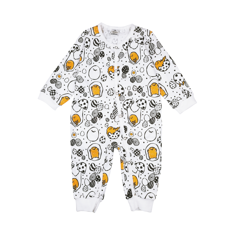 GUDETAMA PAINT FROGSUIT FOR INFANTS