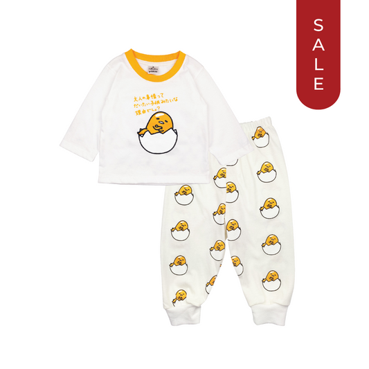 GUDETAMA SLEEPY PAJAMA SET FOR INFANTS