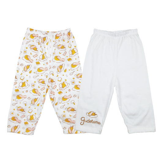 GUDETAMA ONEMU TWINPACK PANTS FOR INFANTS AND TODDLERS