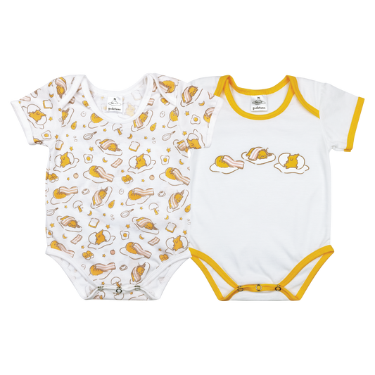 GUDETAMA ONEMU TWINPACK ONESIES FOR INFANTS