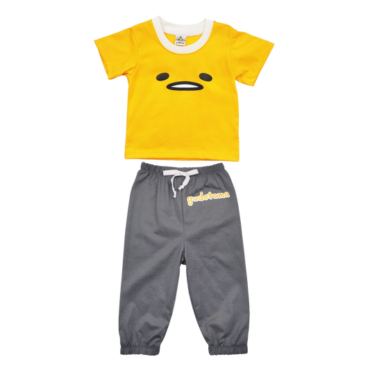 GUDETAMA WONDER T-SHIRT AND JOGGERS FOR INFANTS