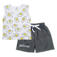 GUDETAMA POACHED TANK TOP AND SHORTS FOR INFANTS