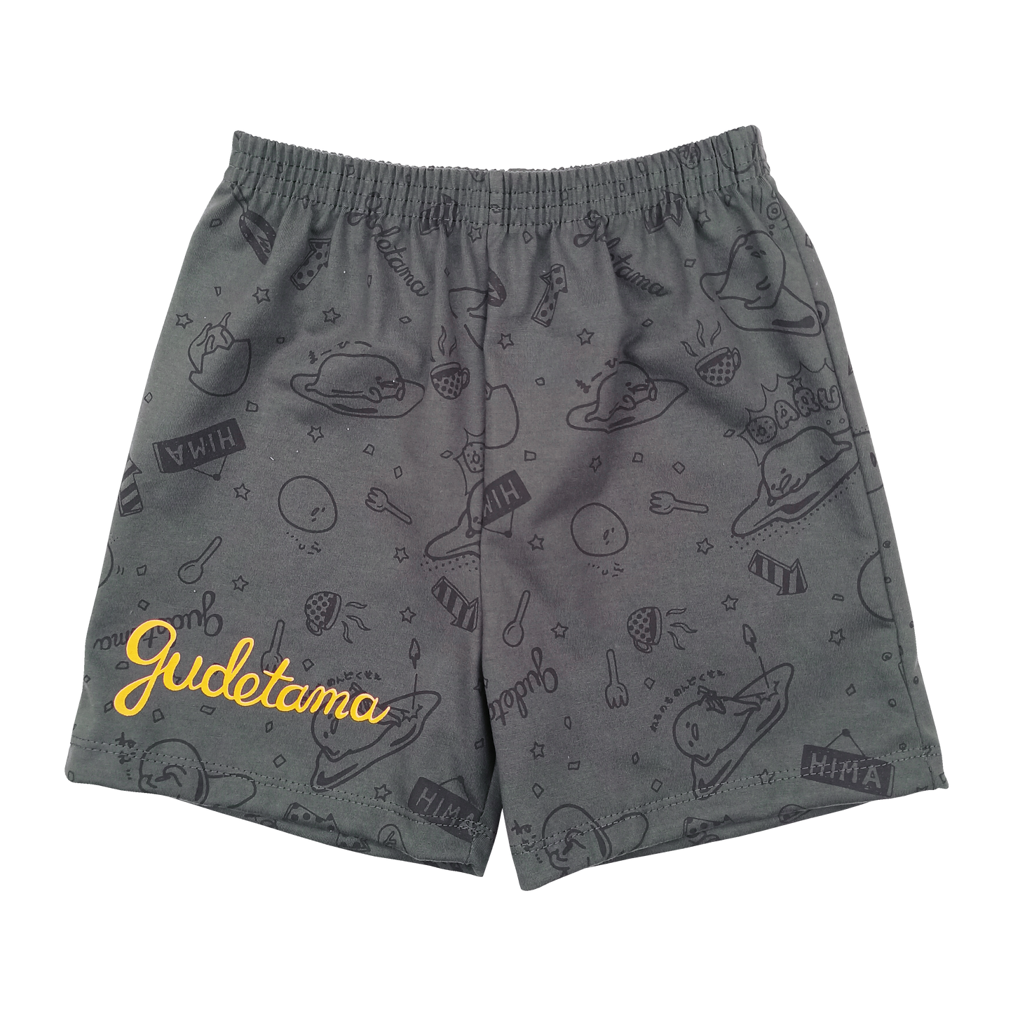 GUDETAMA DARU TSHIRT AND SHORTS FOR TODDLERS