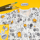 GUDETAMA PAINT FROGSUIT FOR INFANTS