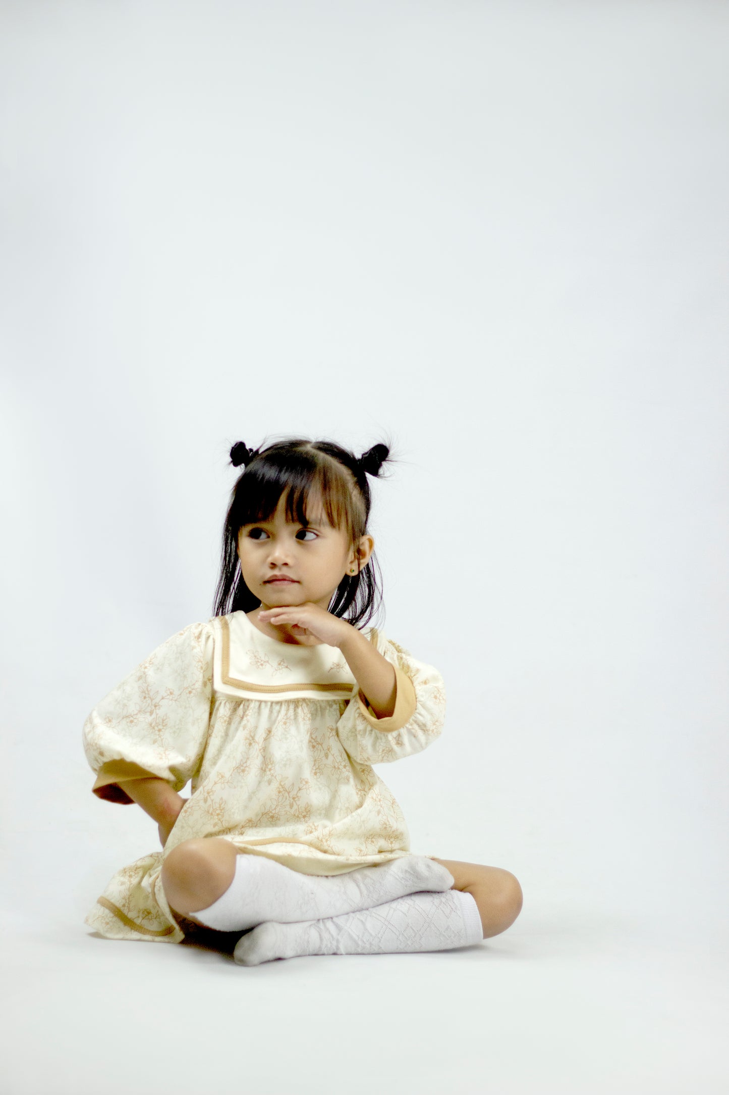 HARAYA SHORT DRESS WITH BLOOMER FOR TODDLERS (1-4 YRS OLD)