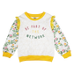 FLOWER NETWORK SWEATER FOR TODDLERS