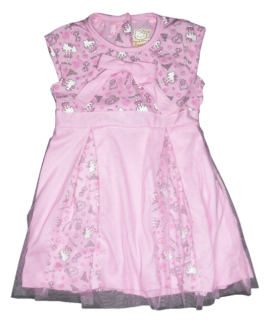 HELLO KITTY SMILE DRESS WITH TULE FOR TODDLERS