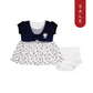 HELLO KITTY NAUTICA SHORT DRESS & PANTY FOR INFANTS