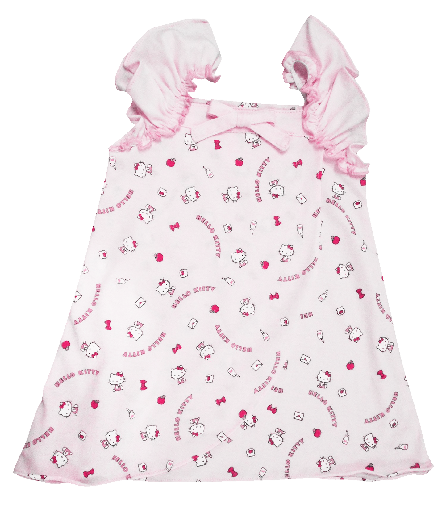 HELLO KITTY GLIB DRESS WITH RUFFLES FOR INFANTS