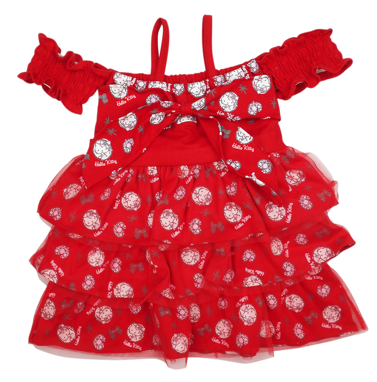 HELLO KITTY PARFUM LAYERED STRAP DRESS FOR INFANTS