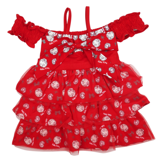 HELLO KITTY PARFUM LAYERED STRAP DRESS FOR INFANTS