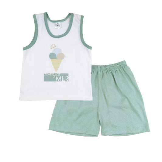 BAINS DE SOLEIL SANDO & SHORTS FOR INFANTS