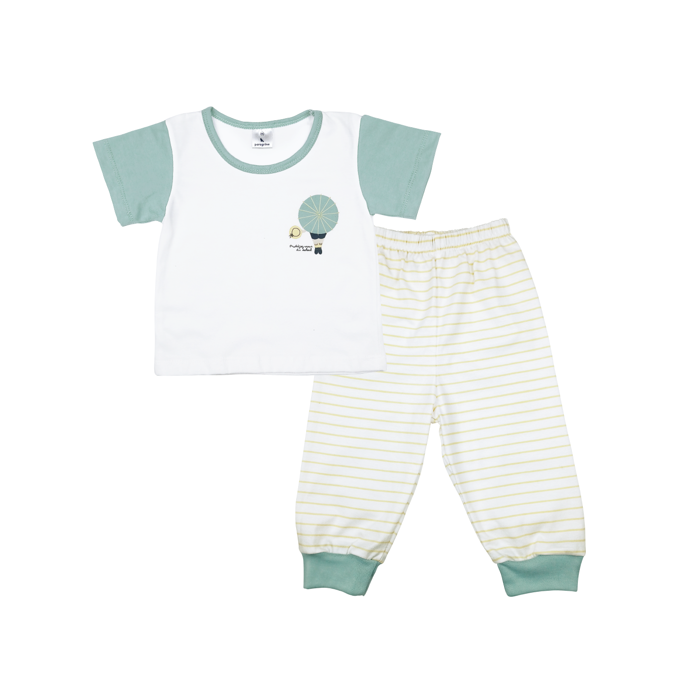 BAINS DE SOLEIL TSHIRT & PANTS FOR INFANTS