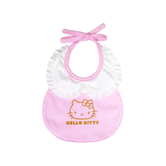 HELLO KITTY BOUNCY BIB WITH RUFFLES